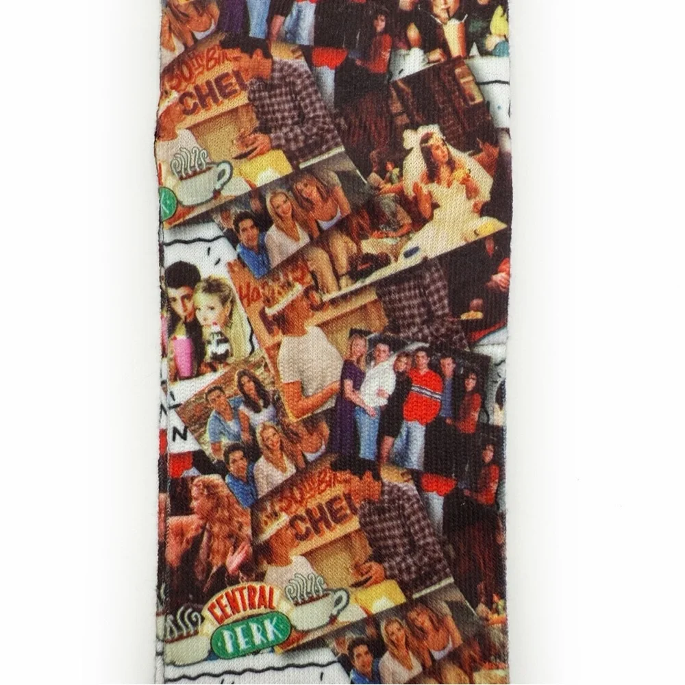 Friends TV Show Crew Socks Mens 90s Gift Monica Ross Rachel Joey Phoebe Chandler